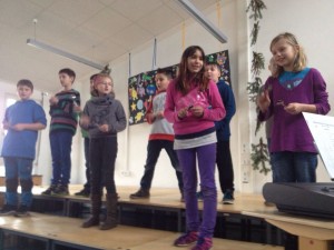 Das Bratapfel Lied mit Löffelrhythmus