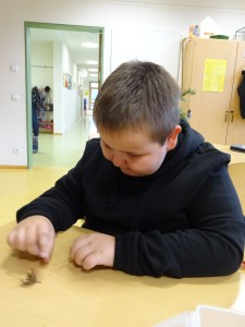 Philipp ist am basteln