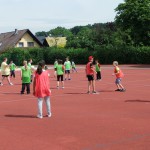 Beim Fußballspielen