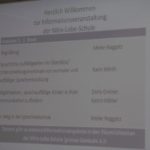 Ablauf der Veranstaltung