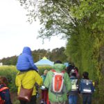 Auf dem Weg zum Zrikuszelt
