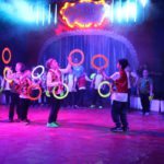 Jonglieren mit den Ringen