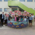 Die Sparkasse Dieburg schenkt allen Schulanfängern eine Mappe