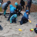 Der neue Sandkasten