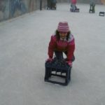 Mit den Kästen kann man auch gut fahren.